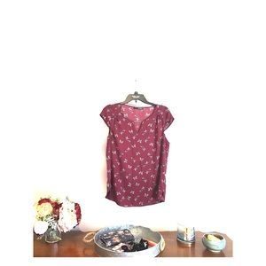 • Cute Maroon Blouse •